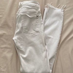 Joe’s white crop ankle skinny Jeans